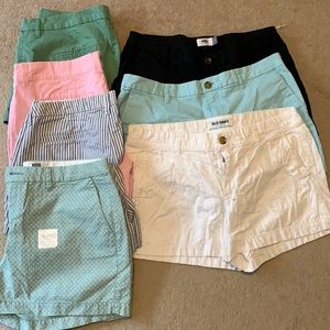 Lot of pre owned old navy size 10 women’s shorts